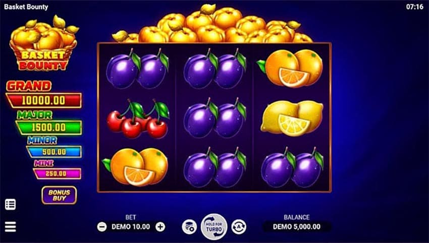 basket bounty — banner principale su ExciteWin Casino