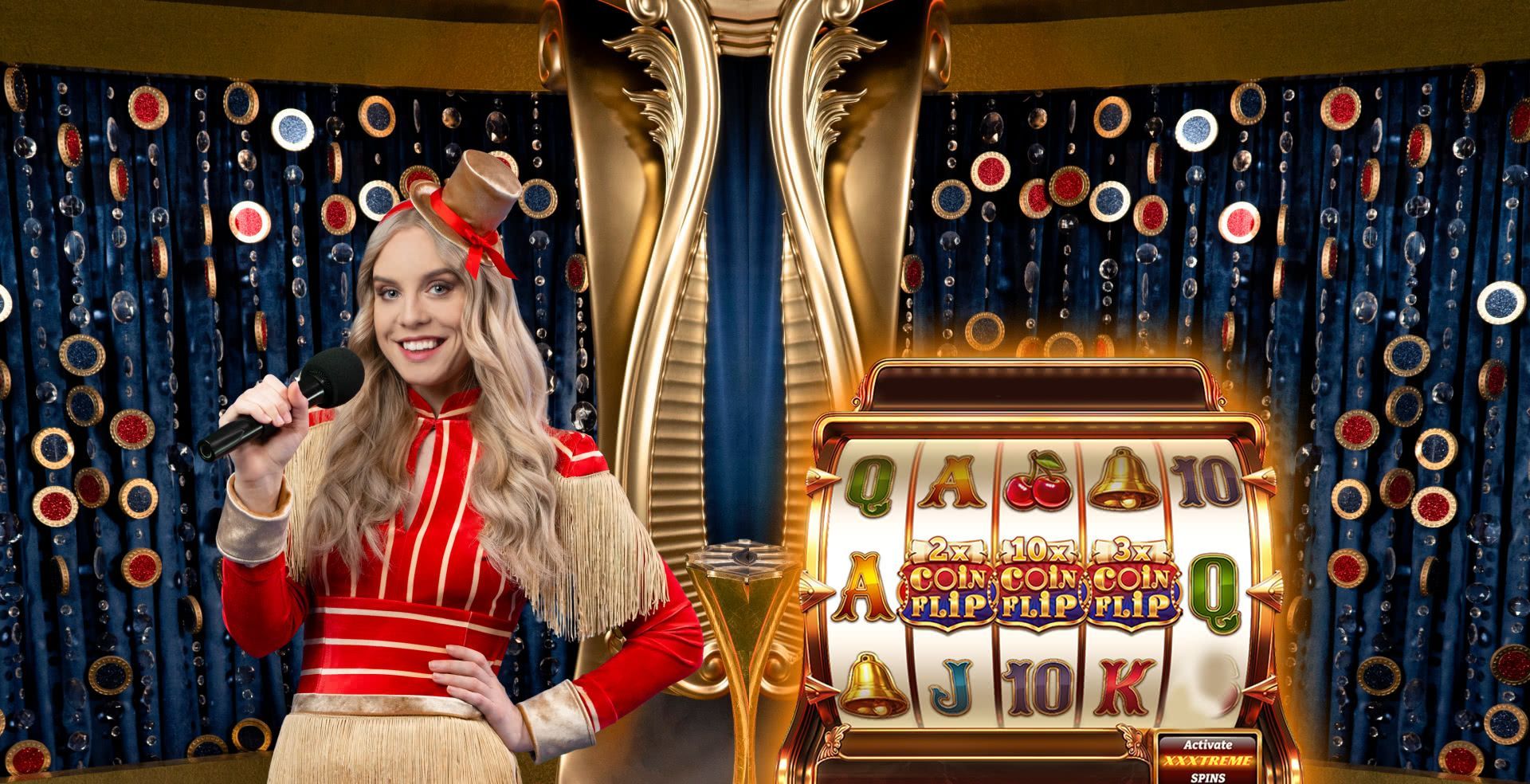crazy coin flip — banner principale su ExciteWin Casino