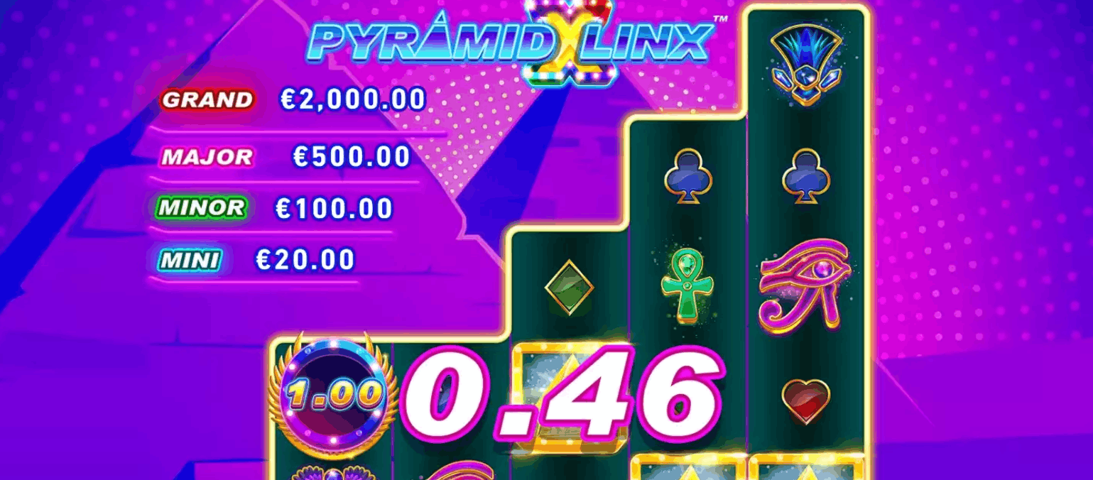 pyramid linx — banner principale su ExciteWin Casino